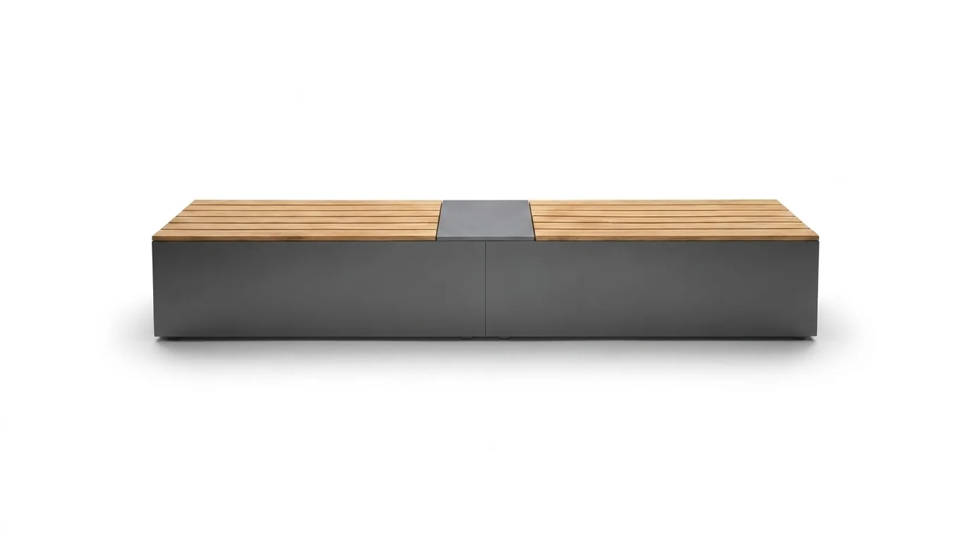 Havuz kapatma kasa rengi: Koyu Gri RAL 7037
